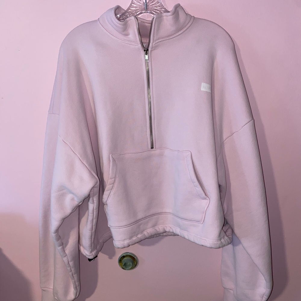 Set Active cropped quarter zip
